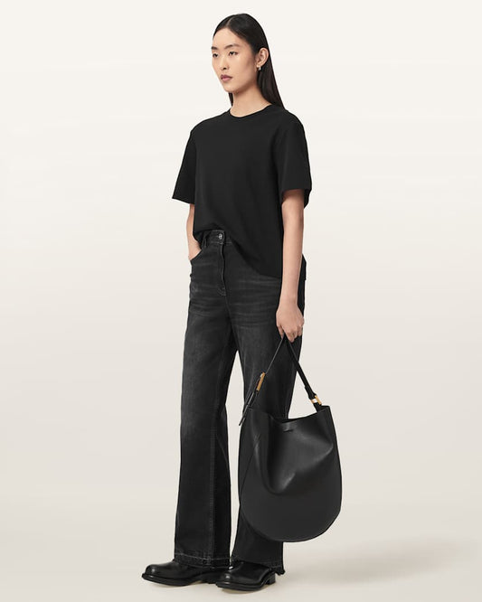 Seashell תיק צד לנשים Luna Hobo ALLSAINTS