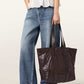 Seashell תיק טוט עור לנשים Ares Open ALLSAINTS