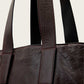 Dark Slate Gray תיק טוט עור לנשים Ares Open ALLSAINTS