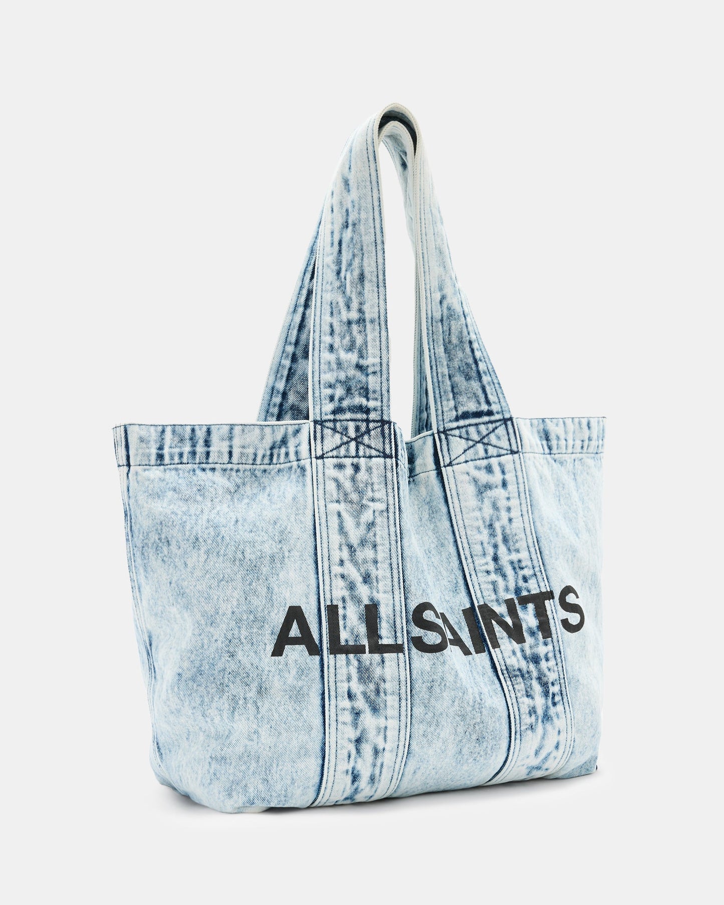 Lavender תיק טוט ג׳ינס לנשים Izzy Bleached ALLSAINTS