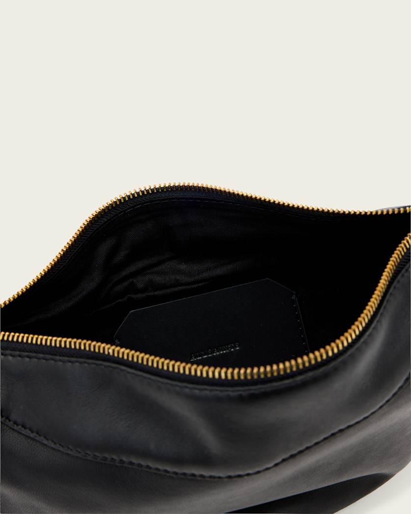 Black תיק צד לנשים Luna Micro ALLSAINTS