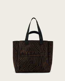 Black תיק צד לנשים Izzy Zebra ALLSAINTS