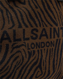 Black תיק צד לנשים Izzy Zebra ALLSAINTS