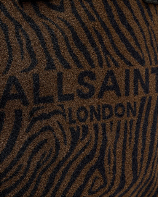 Black תיק צד לנשים Izzy Zebra ALLSAINTS