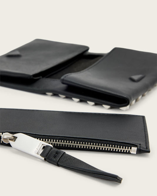 Light Gray ארנק לנשים Harluna Emb ALLSAINTS