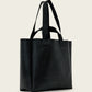 Black IZZY SHEEN E/W TOTE תיק צד ALLSAINTS