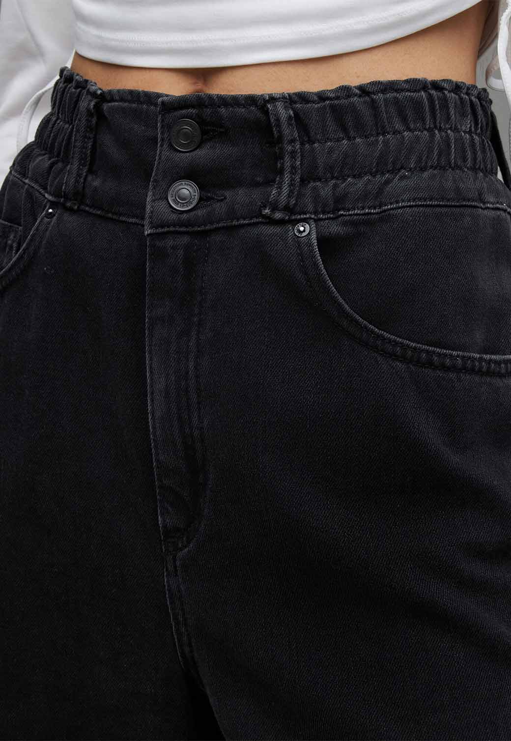 Black ג'ינס ארוך לנשים Hailey ALLSAINTS