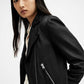 Black ג'קט עור לנשים Biker Jacket ALLSAINTS