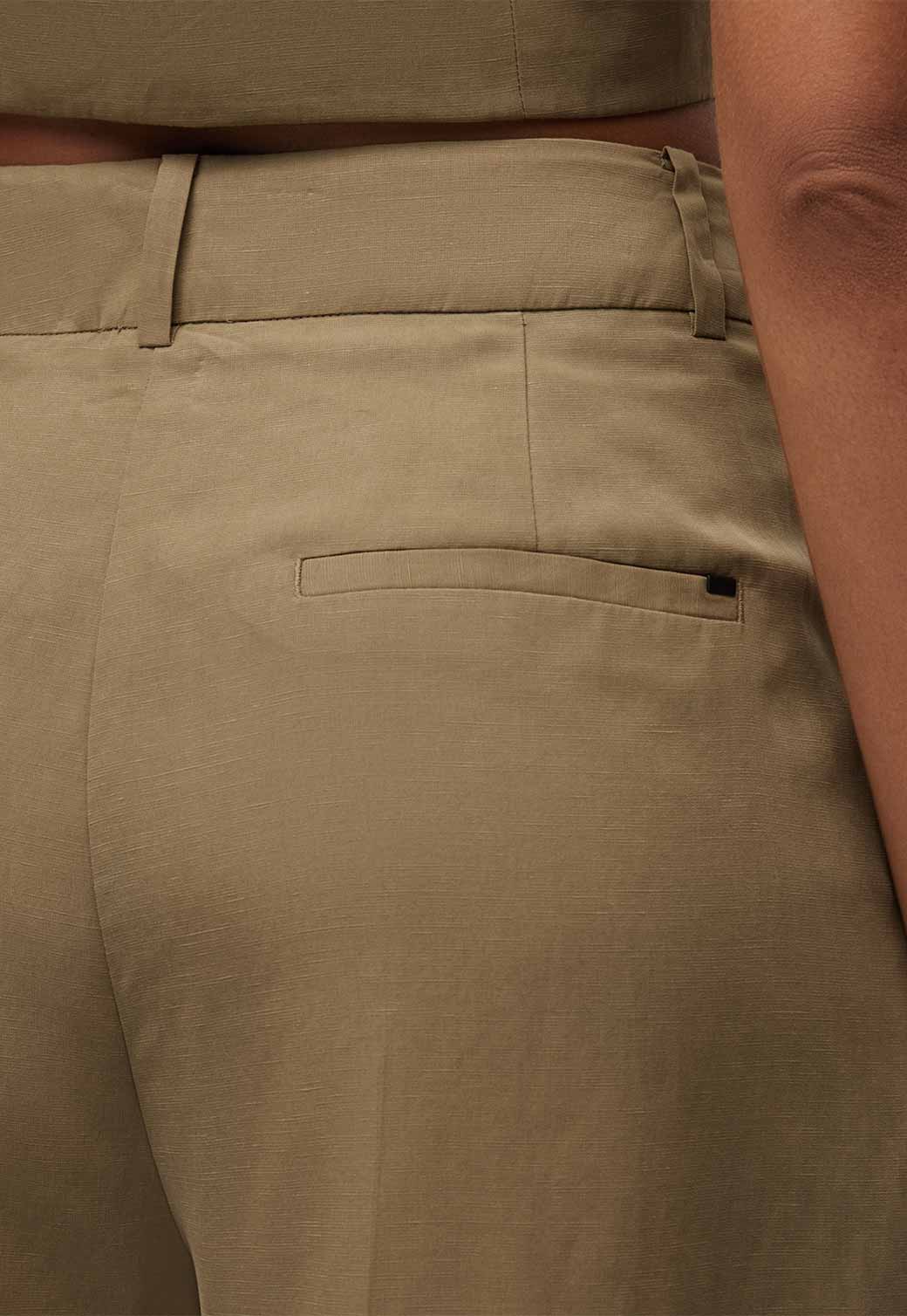 Dim Gray מכנסיים קצרים לנשים Deri Lyn ALLSAINTS