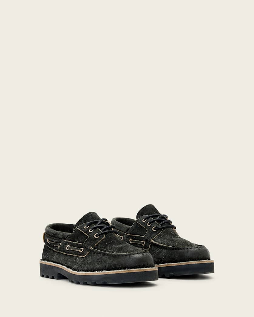 Dark Slate Gray מוקסינים לגברים Skiff ALLSAINTS