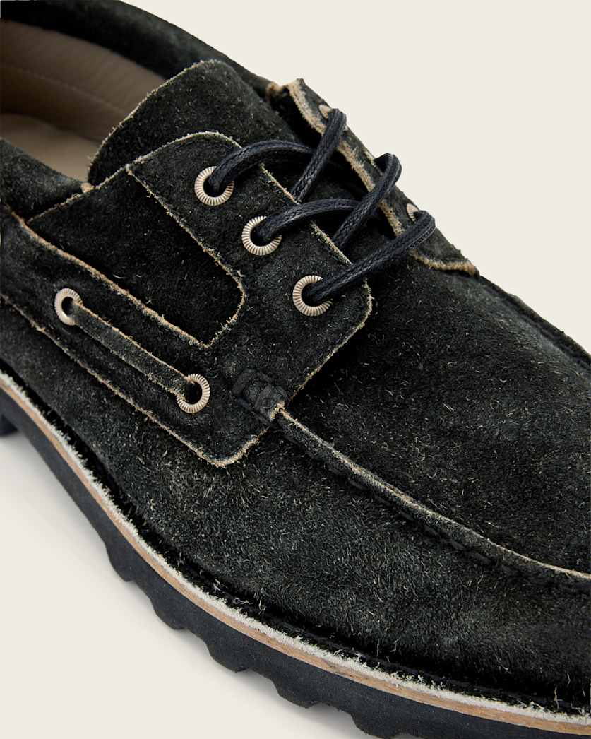Dark Slate Gray מוקסינים לגברים Skiff ALLSAINTS