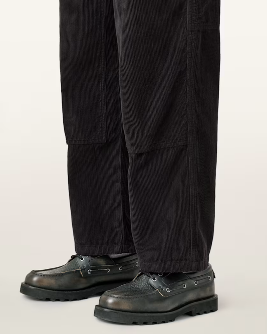 Black מוקסינים לגברים Skiff ALLSAINTS