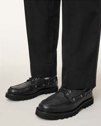 Black מוקסינים לגברים Skiff ALLSAINTS