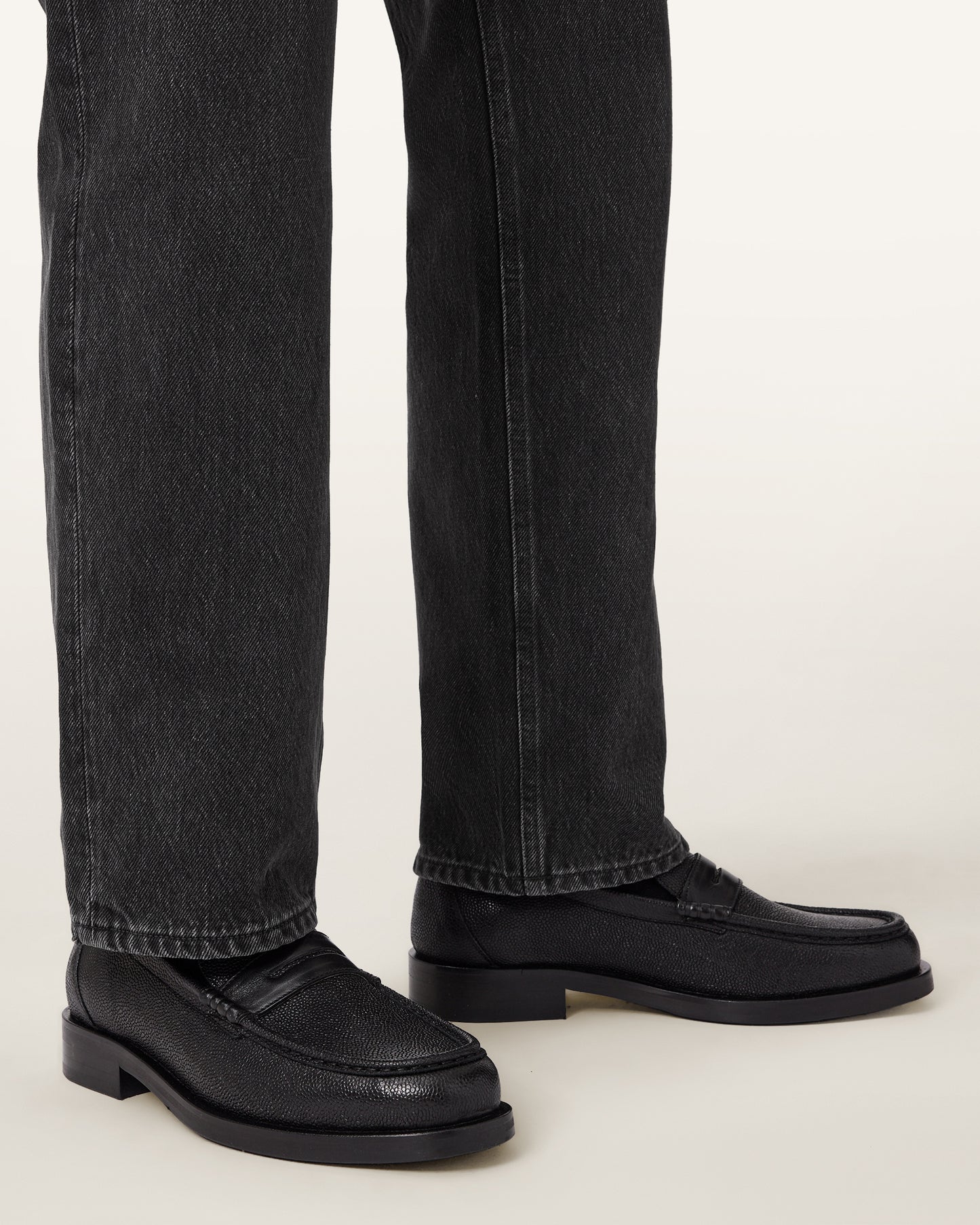 Dark Slate Gray מוקסינים לגברים Bloom ALLSAINTS