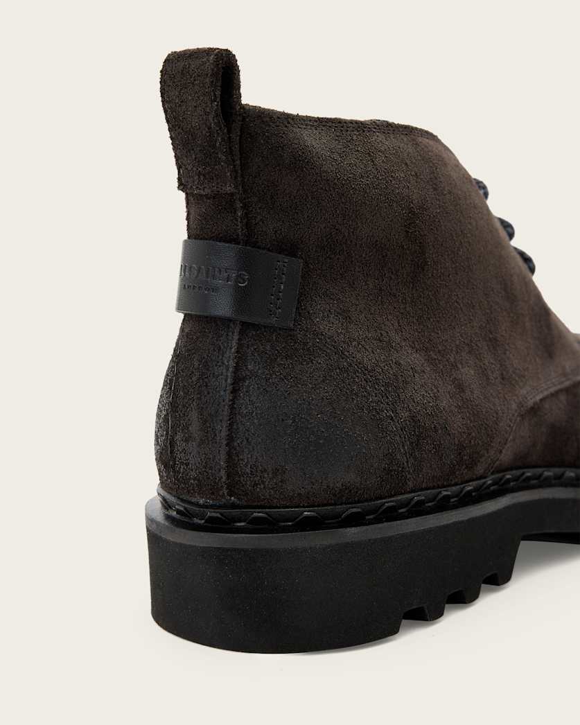 Beige מגפי עור לגברים Skiff ALLSAINTS