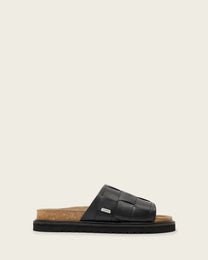 Lavender כפכפי עור קלועים לגברים Randal ALLSAINTS