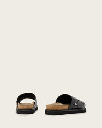 Lavender כפכפי עור קלועים לגברים Randal ALLSAINTS