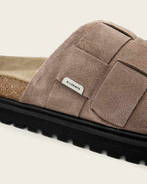 Lavender כפכפי עור קלועים לגברים Randal ALLSAINTS