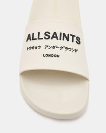 Beige כפכפי סלייד לגברים Underground ALLSAINTS
