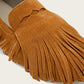 Lavender נעלי לואפר זמש לנשים Sandy Fringe ALLSAINTS