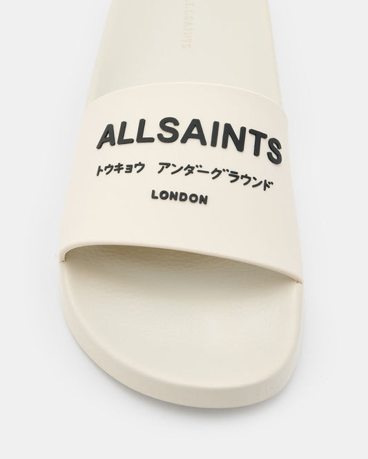 Beige כפכפי סלייד לנשים Underground ALLSAINTS