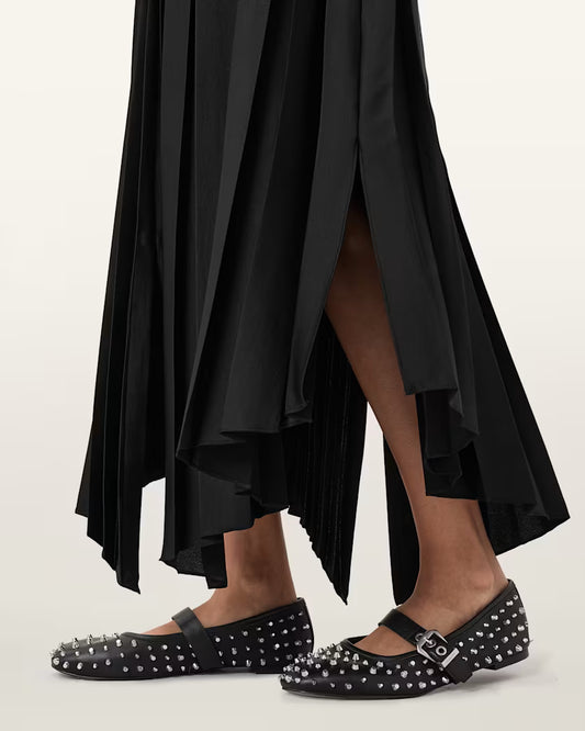 Black נעלי בובה לנשים Holly ALLSAINTS