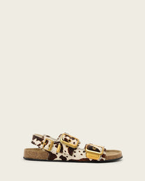 Lavender סנדלי עור לנשים Staffa Buckle ALLSAINTS