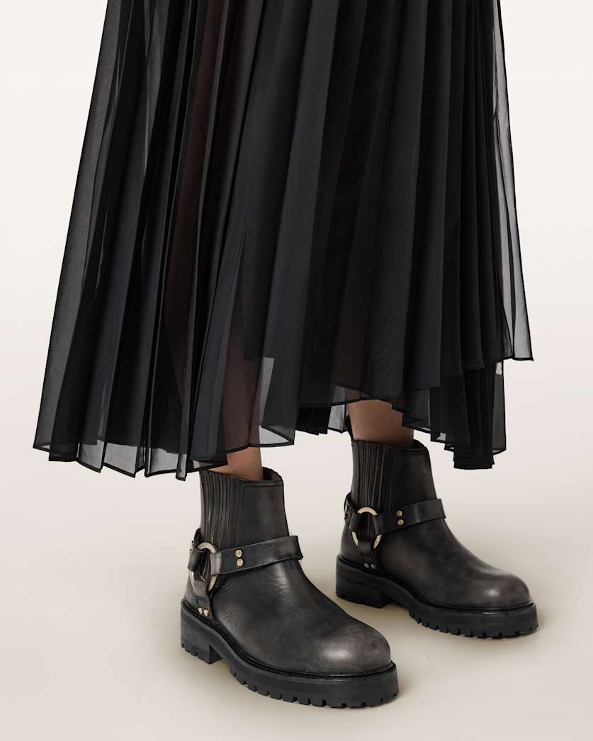 Black מגפיים לנשים  Maddie ALLSAINTS