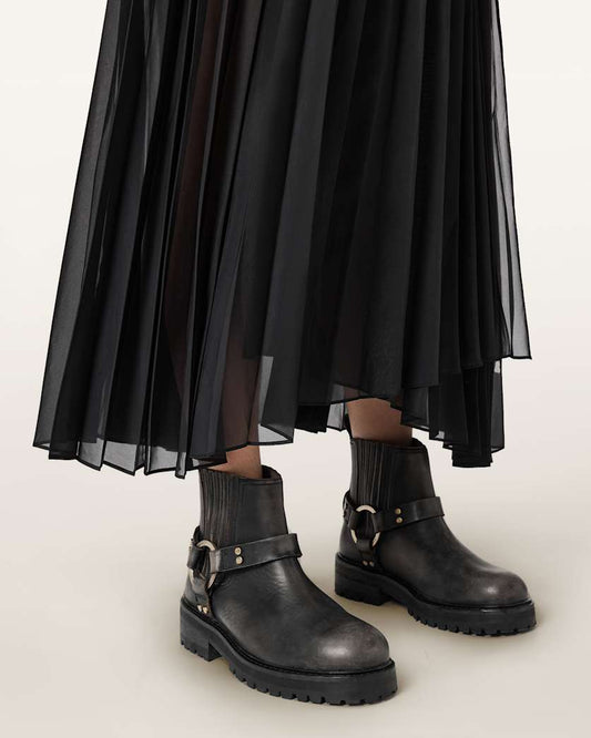 Black מגפיים לנשים  Maddie ALLSAINTS