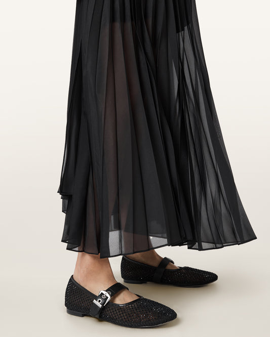 Antique White נעלי בובה לנשים Holly ALLSAINTS