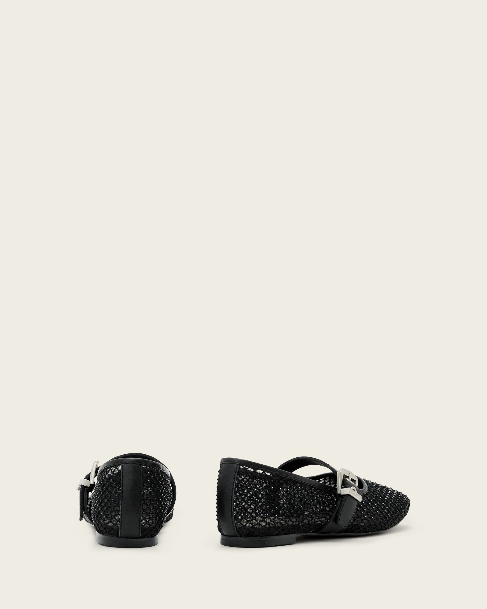 Beige נעלי בובה לנשים Holly ALLSAINTS