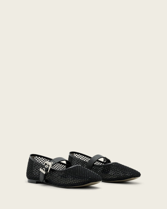 Beige נעלי בובה לנשים Holly ALLSAINTS