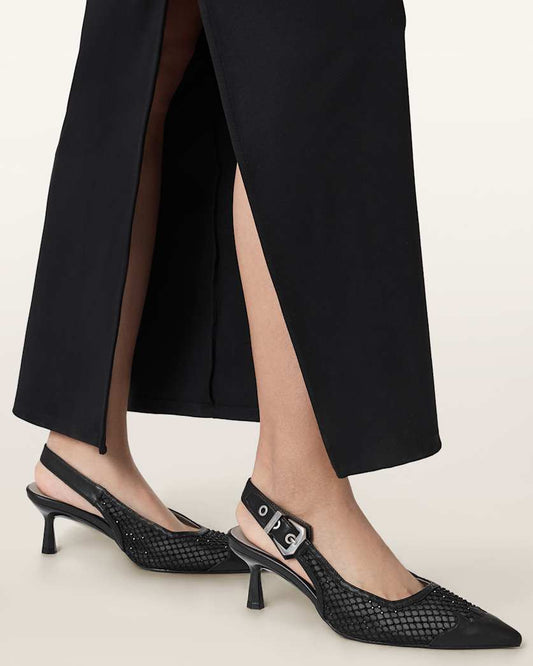 Black נעלי עקב לנשים Idiya Mesh ALLSAINTS