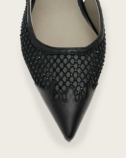 Dark Slate Gray נעלי עקב לנשים Idiya Mesh ALLSAINTS