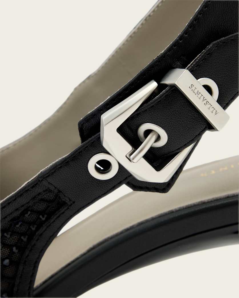 Black נעלי עקב לנשים Idiya Mesh ALLSAINTS