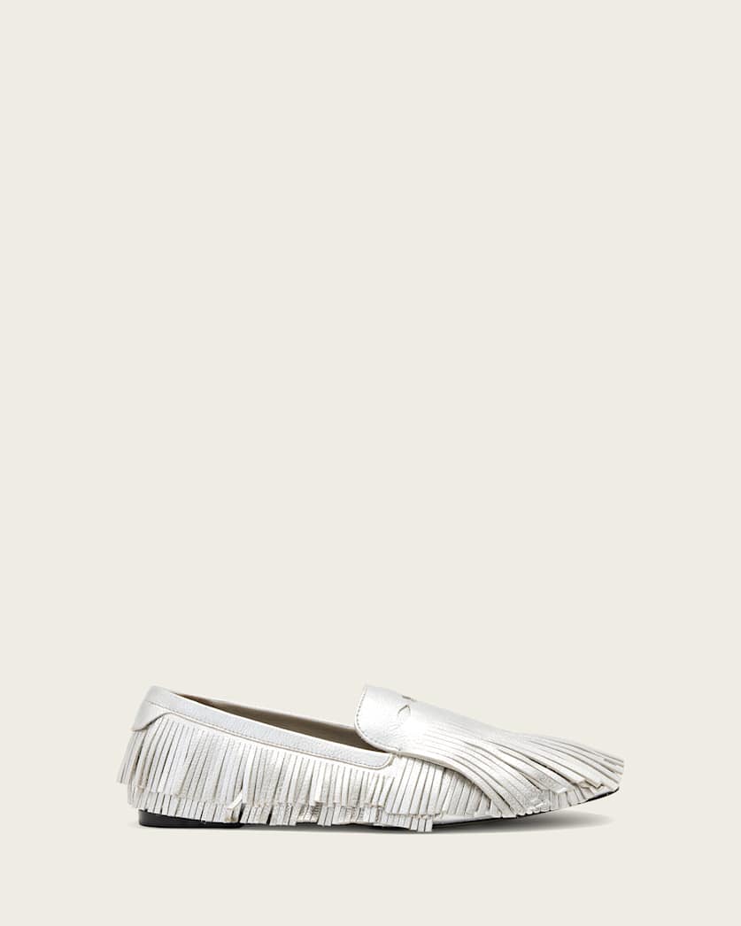 Lavender נעלי לואפר לנשים Sandy Fringe ALLSAINTS