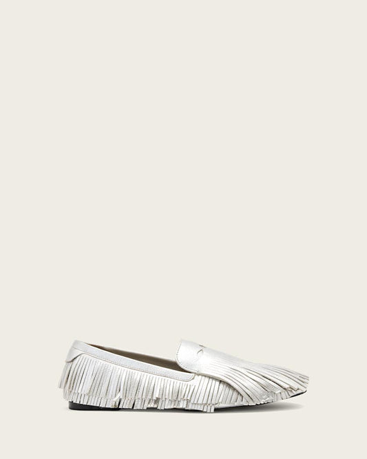 Lavender נעלי לואפר לנשים Sandy Fringe ALLSAINTS
