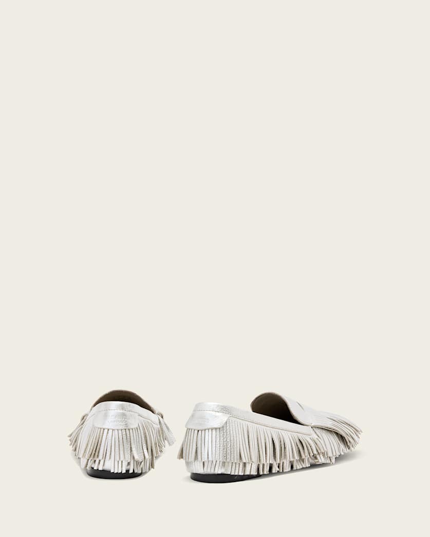 Lavender נעלי לואפר לנשים Sandy Fringe ALLSAINTS