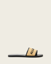Lavender כפכפי עור קלועים לנשים Hoxton ALLSAINTS