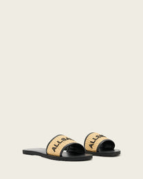 Lavender כפכפי עור קלועים לנשים Hoxton ALLSAINTS