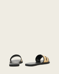 Lavender כפכפי עור קלועים לנשים Hoxton ALLSAINTS