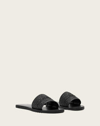Lavender כפכפי עור קלועים לנשים Hoxton ALLSAINTS