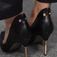 Dark Slate Gray נעלי עקב לנשים Robin ALLSAINTS