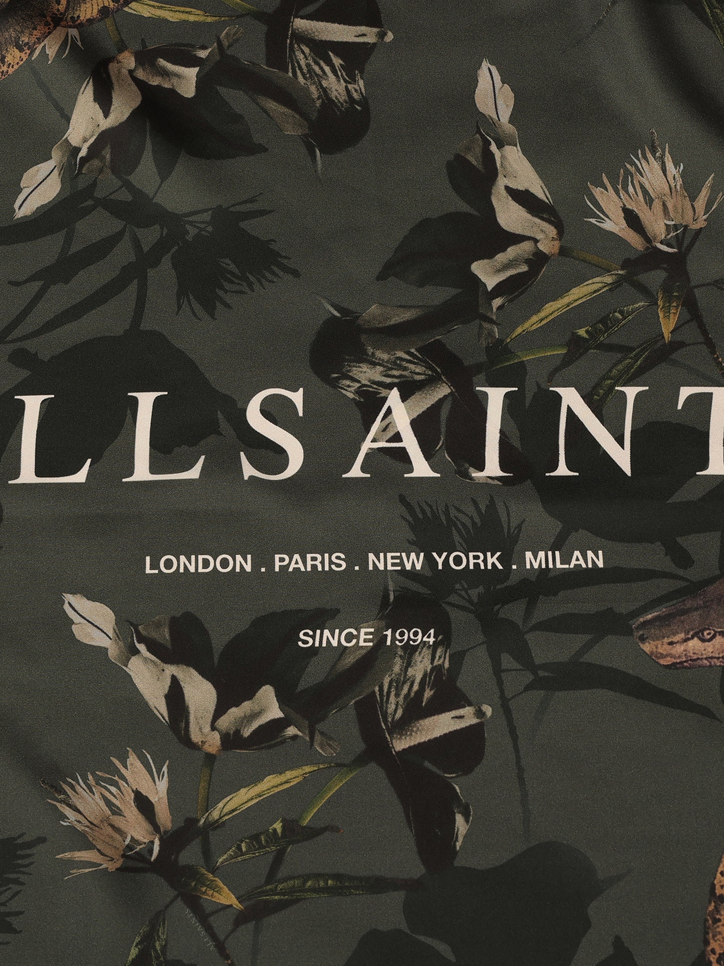 Dark Slate Gray צעיף מטפחת לנשים Emerge ALLSAINTS