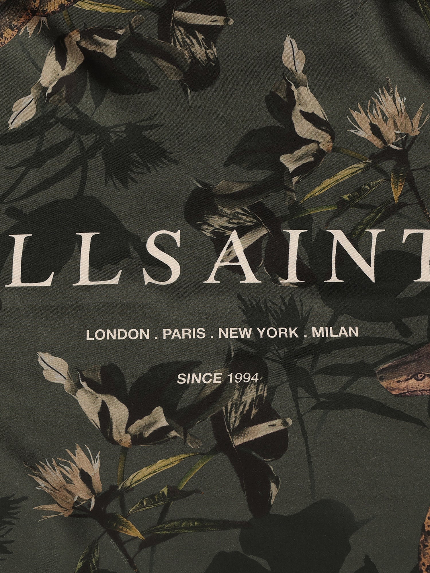 Dark Slate Gray צעיף מטפחת לנשים Emerge ALLSAINTS