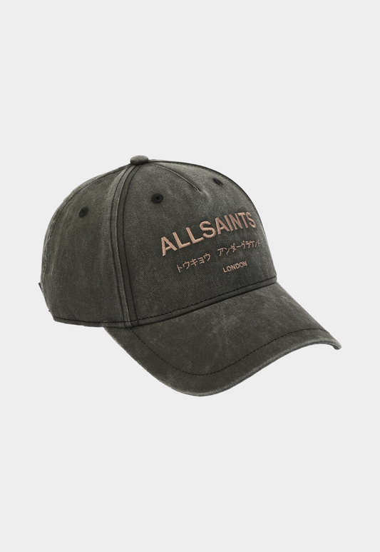 Dark Slate Gray כובע מצחיה Underground ALLSAINTS