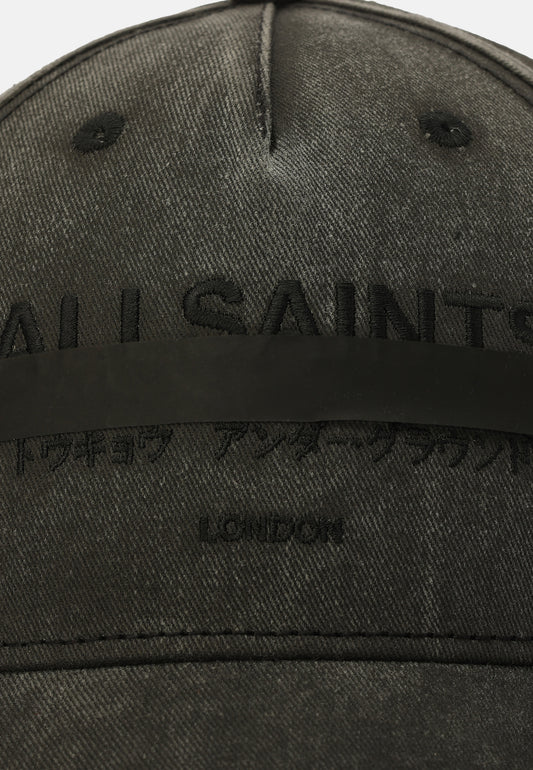 Dark Slate Gray כובע מצחיה לגברים Strikethrough ALLSAINTS