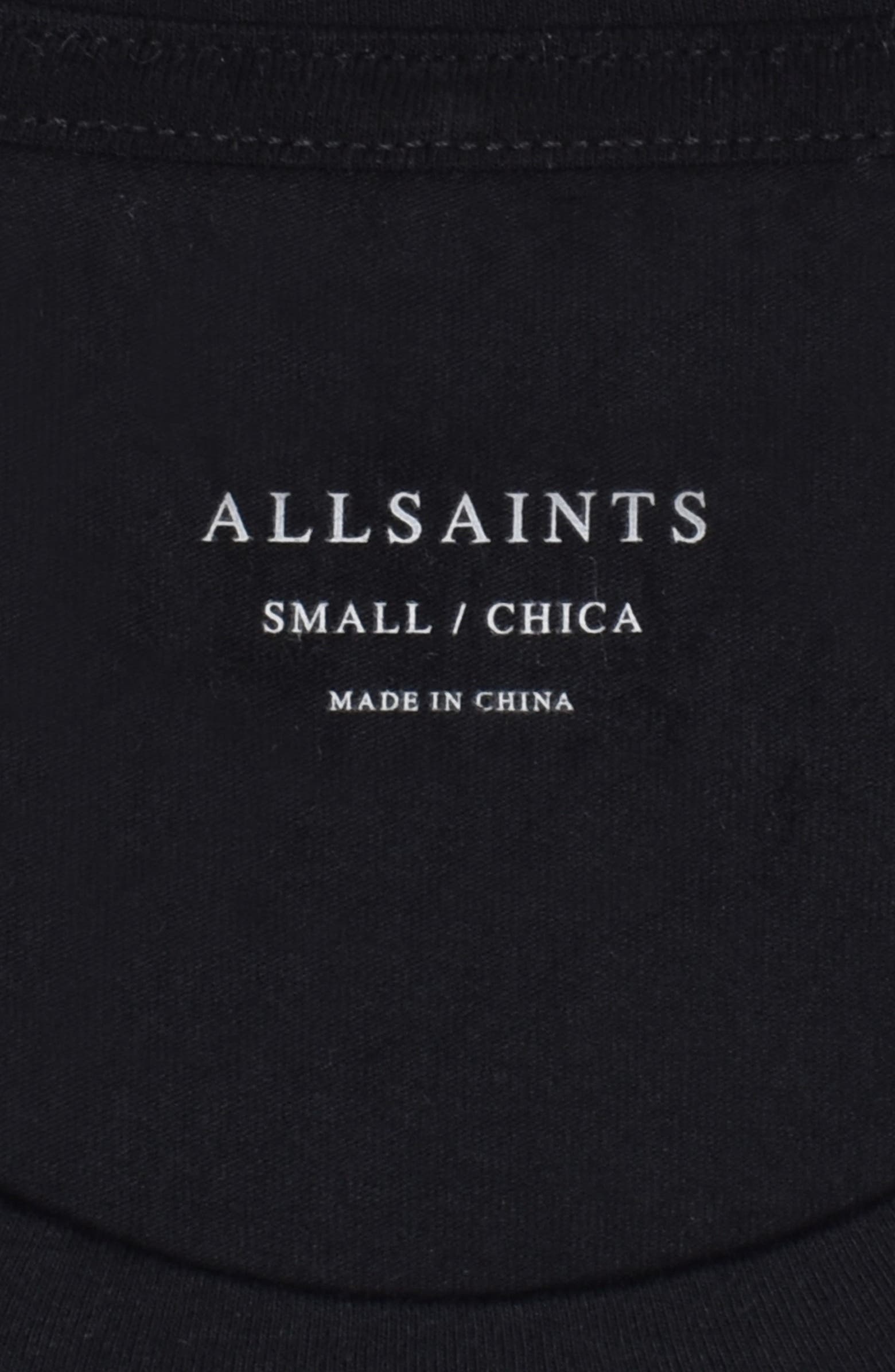 Black מארז 2 טי שירטים לגברים Crewneck ALLSAINTS