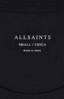 Black מארז 2 טי שירטים לגברים Crewneck ALLSAINTS