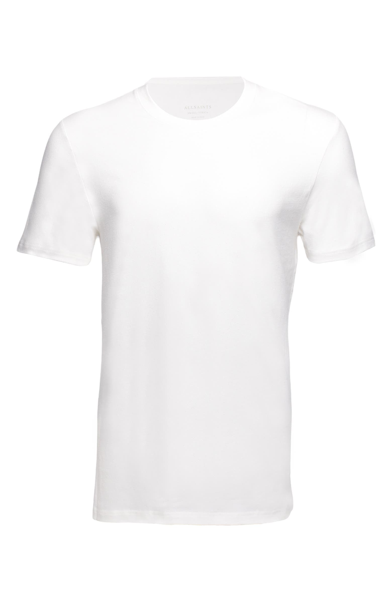 White Smoke מארז 2 טי שירטים לגברים Crewneck ALLSAINTS